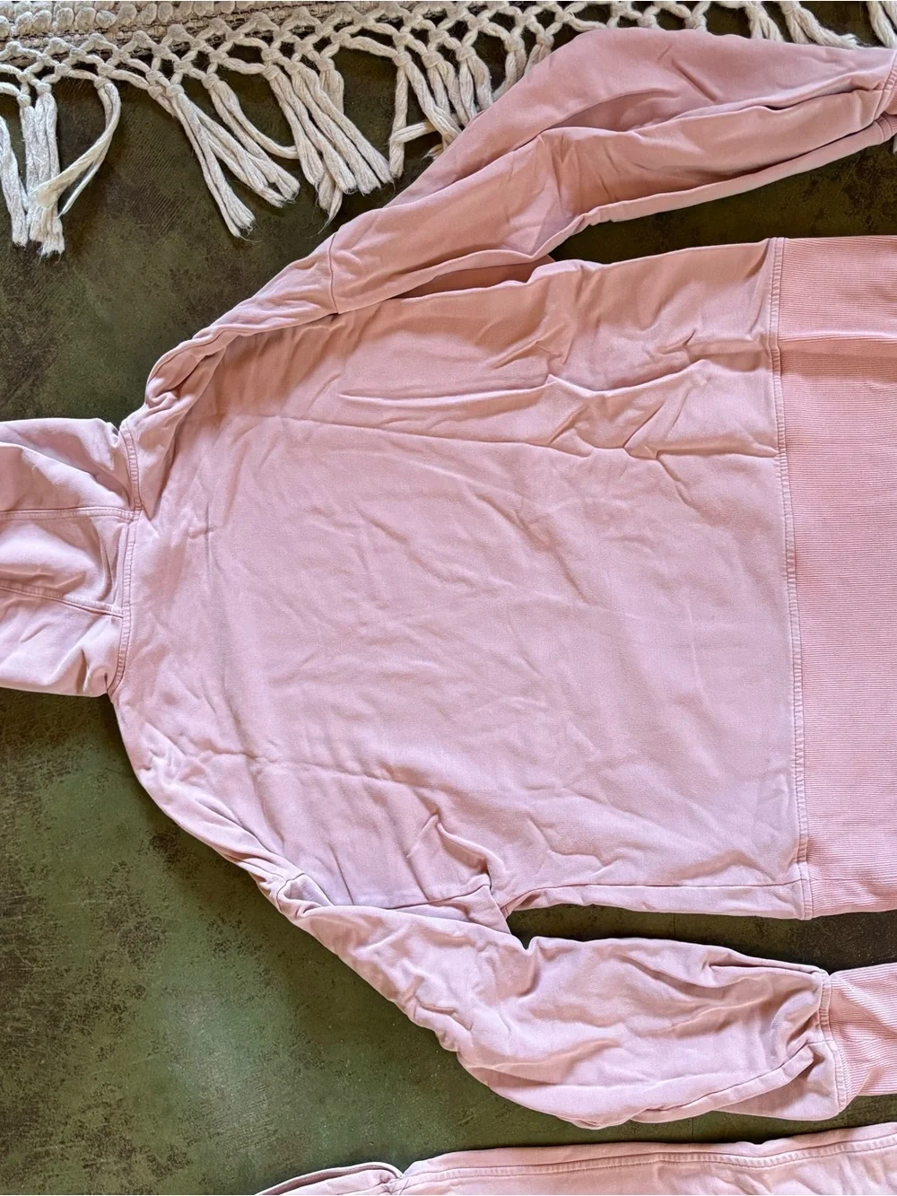 Athleta Pink Jogger Sweat Matching Set